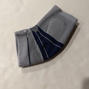 Bauerfeind Ankle Gray and Blue Compression Sleeve. Gently used.